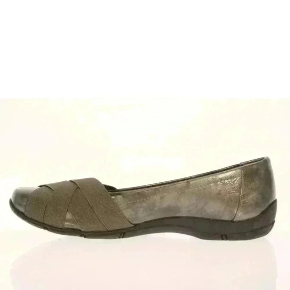 Life Stride Women's Daisie Pewter Flat Slip On Loafer Shoes NIB - Picture 2 of 7